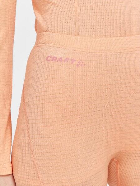 Calzoncillo térmico femenino CRAFT PRO Wool Extreme X W lana merina naranja M 3/5