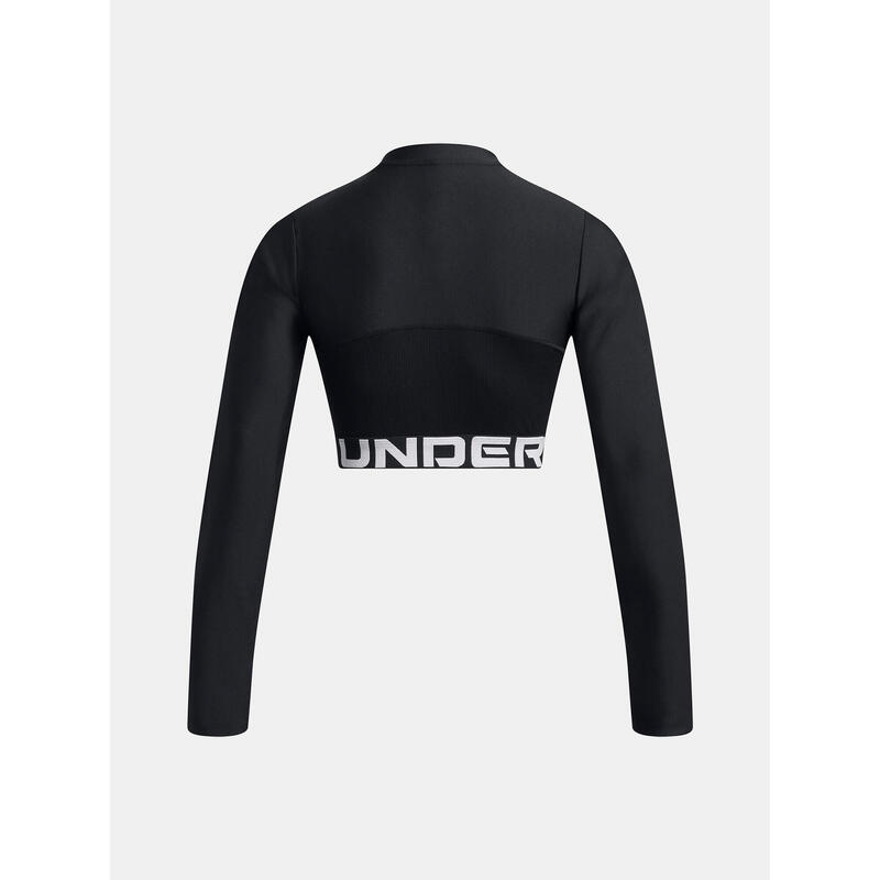 Top de antrenament pentru femei Under Armour Heat Gear Rib 1/4 Zip