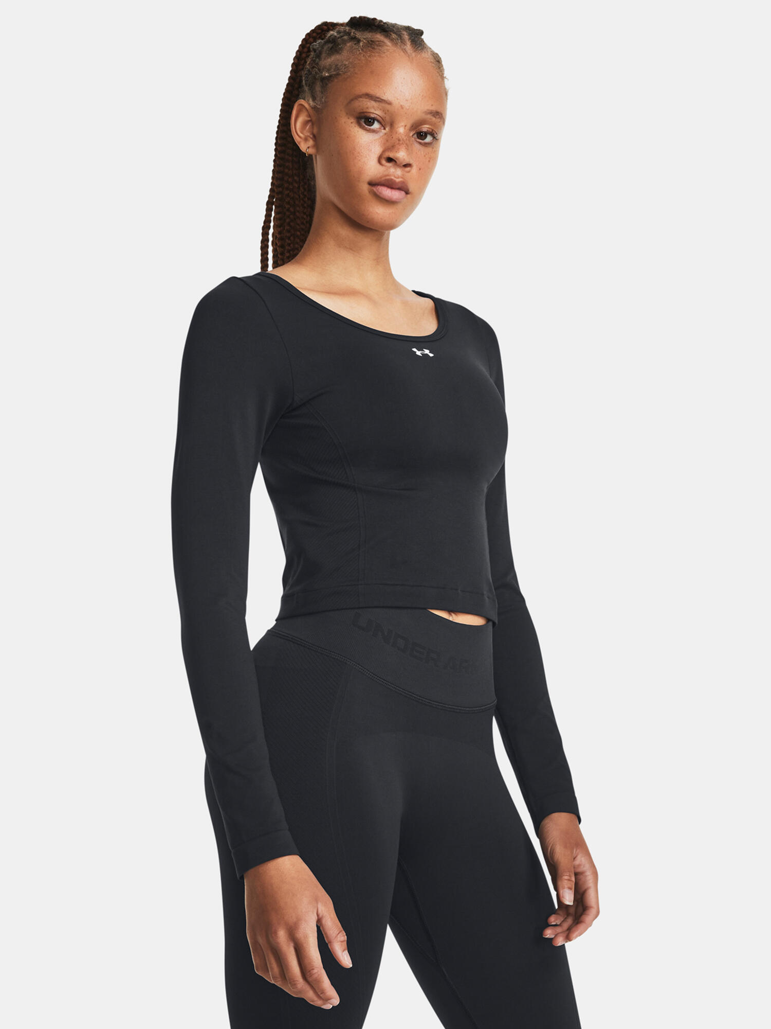 T-shirt d'entraînement à manches longues pour femme Under Armour Train Seamless 1/6