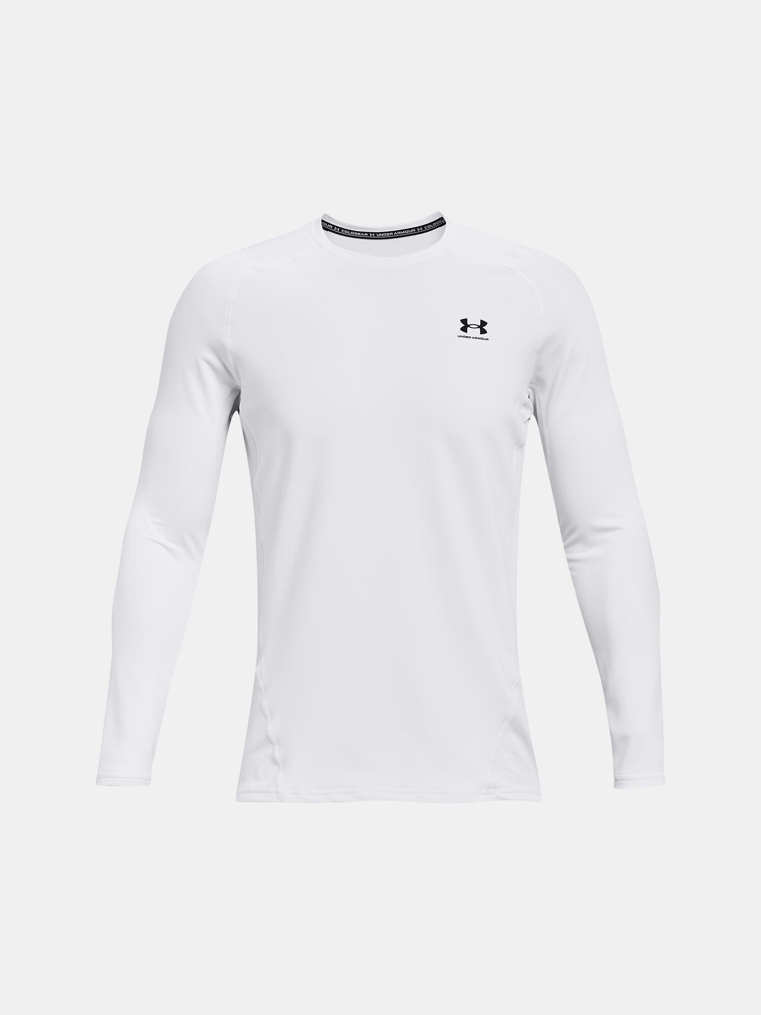 Lycra Coldgear® Under Armour Lange Mouw T-shirt Wit 6/6