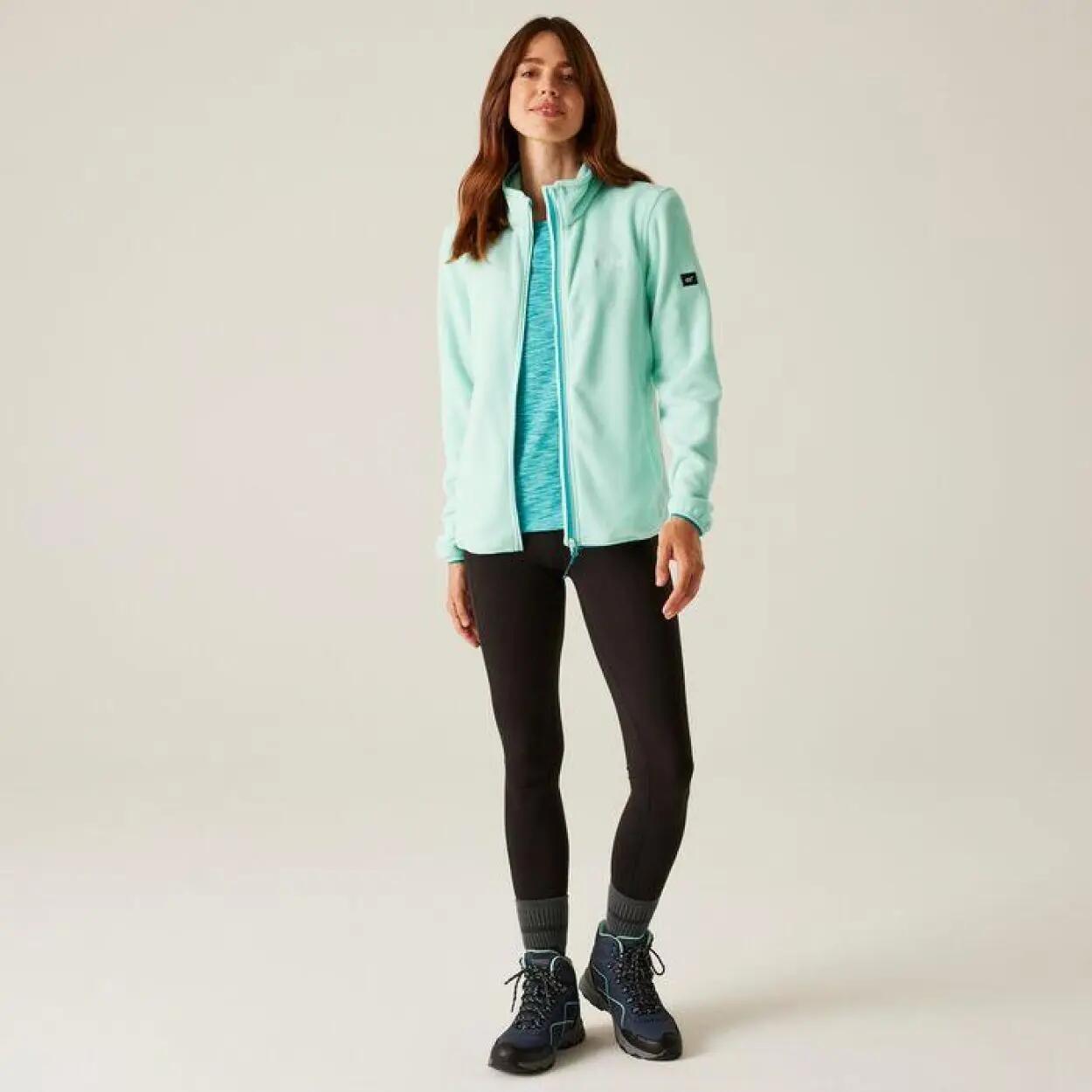 Fleece mit Reißverschluss Damen Regatta Clemance IV 3/5