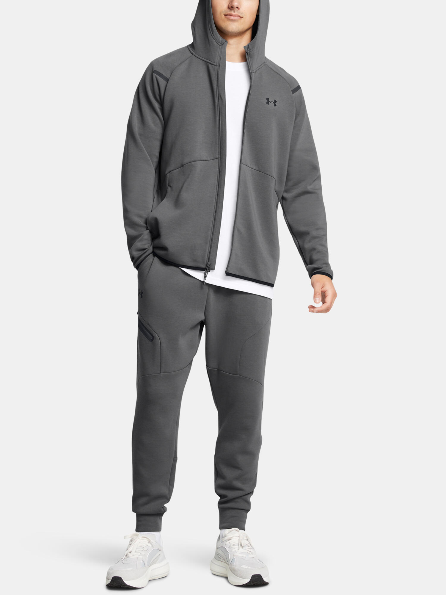 Sweat-shirt Under Armour Unstoppable Fleece Full Zip HD pour Homme 6/6