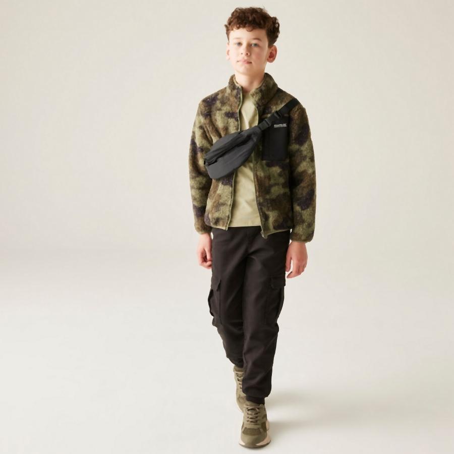 Polaires enfant Regatta Frankie JR-kaki-16 ans 2/6