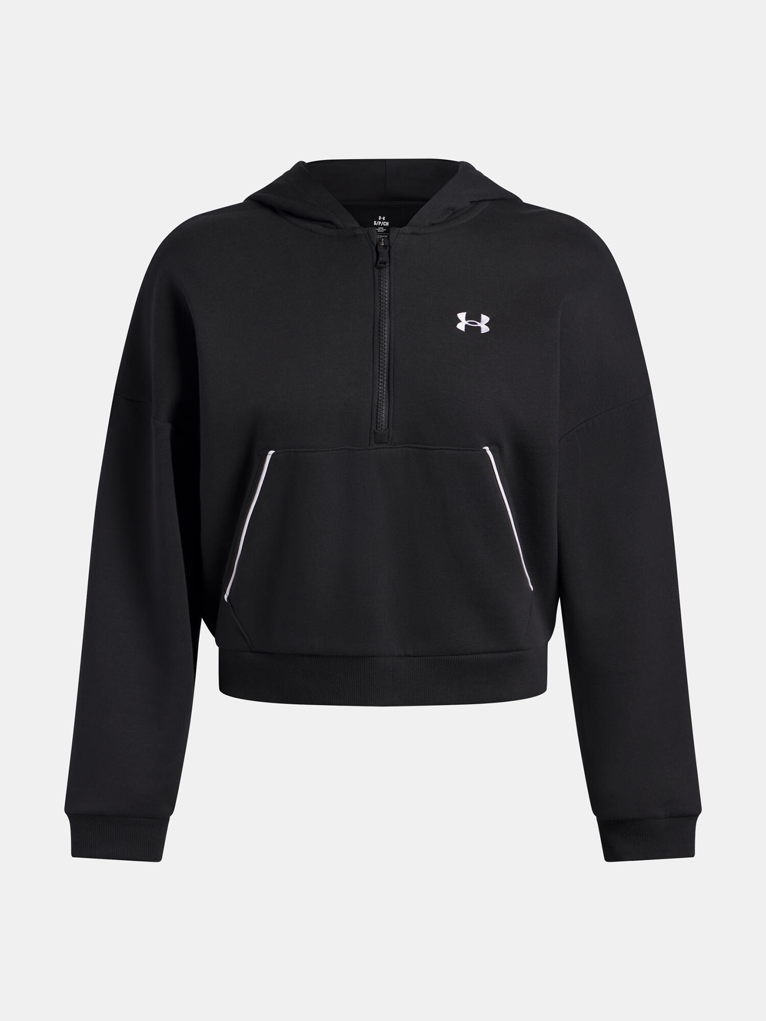 Under Armour Rival Fleece Piped HZ Hoodie sweater 3/4