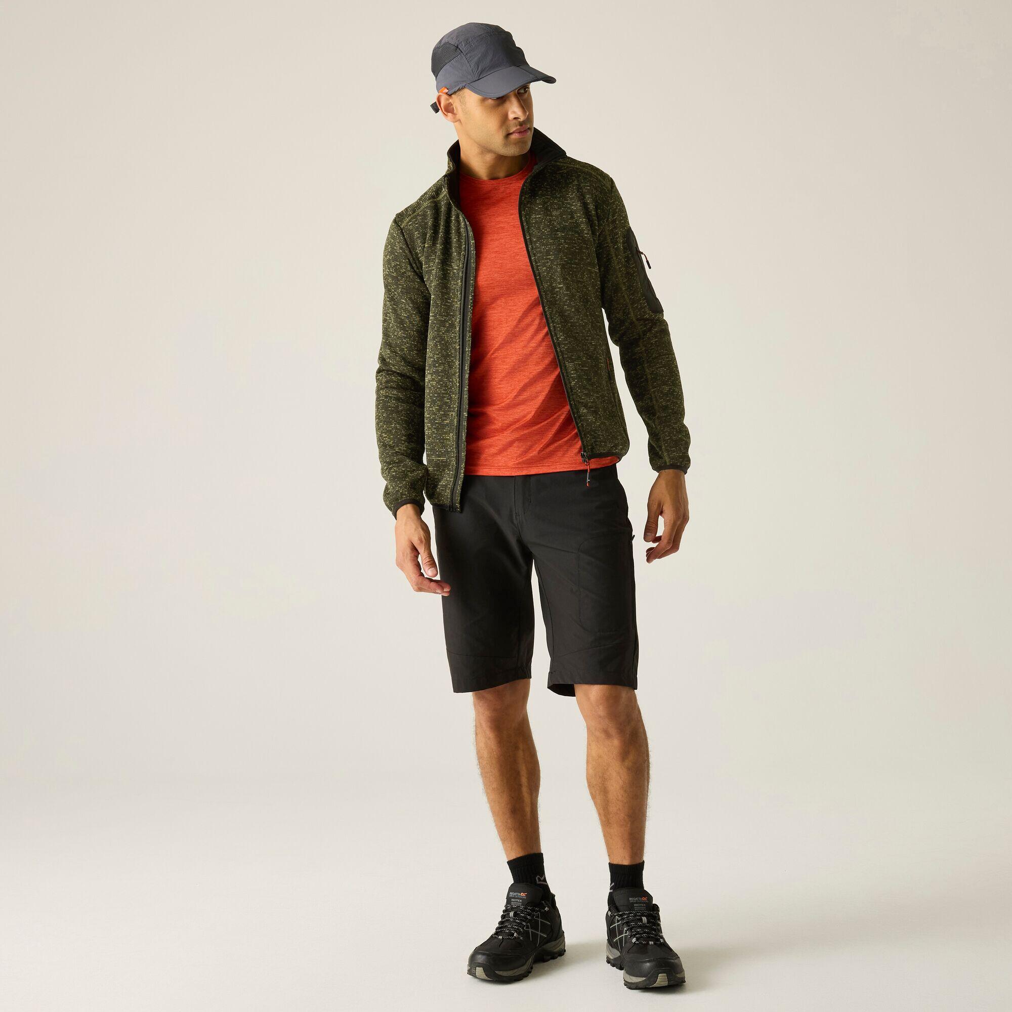 Newhill Wärmendes Stretch-Fleece mit durchgehendem Reißverschluss für Herren 3/5