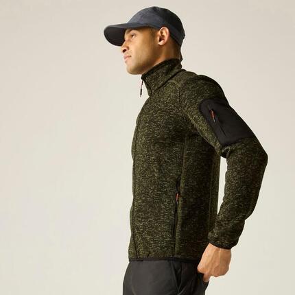 Polaire isolante extensible entièrement zippée Newhill pour homme