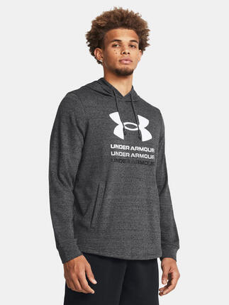 Sweat à capuche graphique Under Armour Rival Terry pour hommes