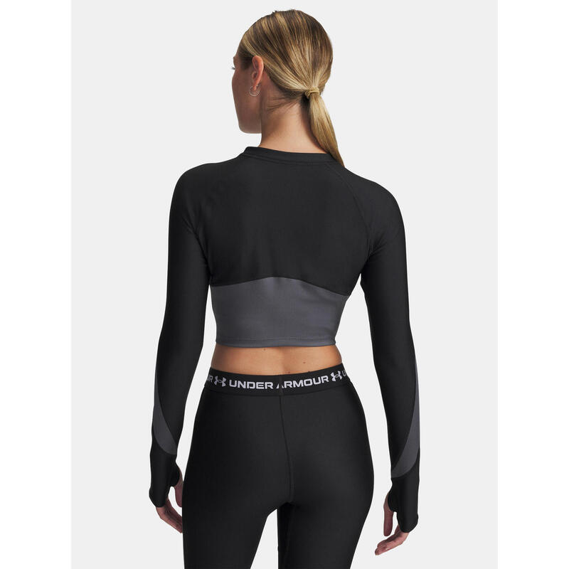 Bluză cu mâneci lungi Under Armour HeatGear Rib 1/4 Zip