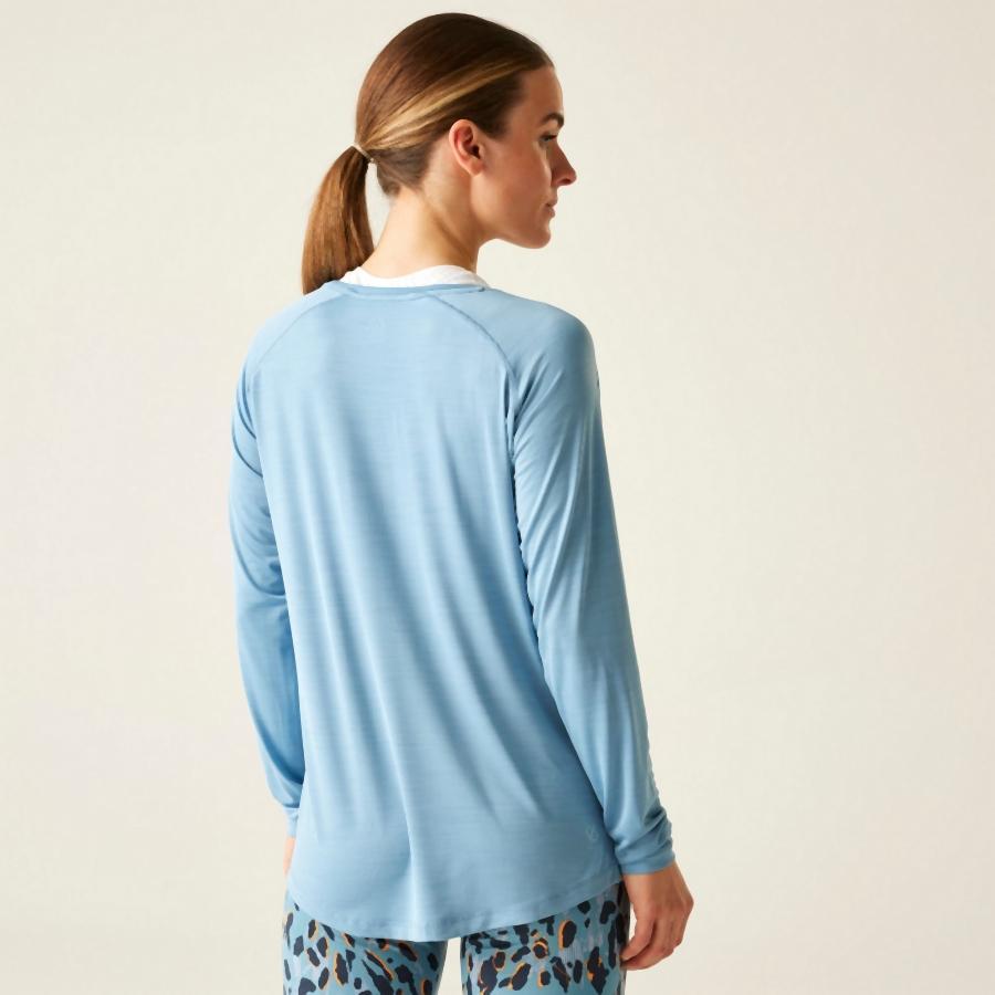 Funktionsshirt feuchtigkeitsableitend schnelltrocknend Damen - Discern Tee 4/5