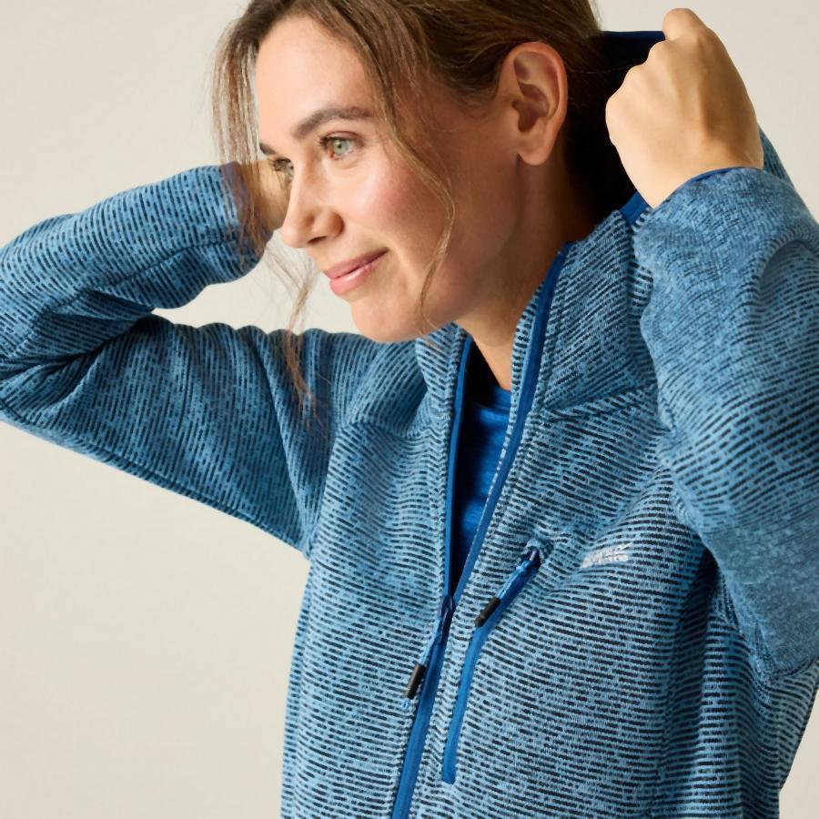 Newhill lichtgewicht fleece vest met capuchon voor dames 6/6