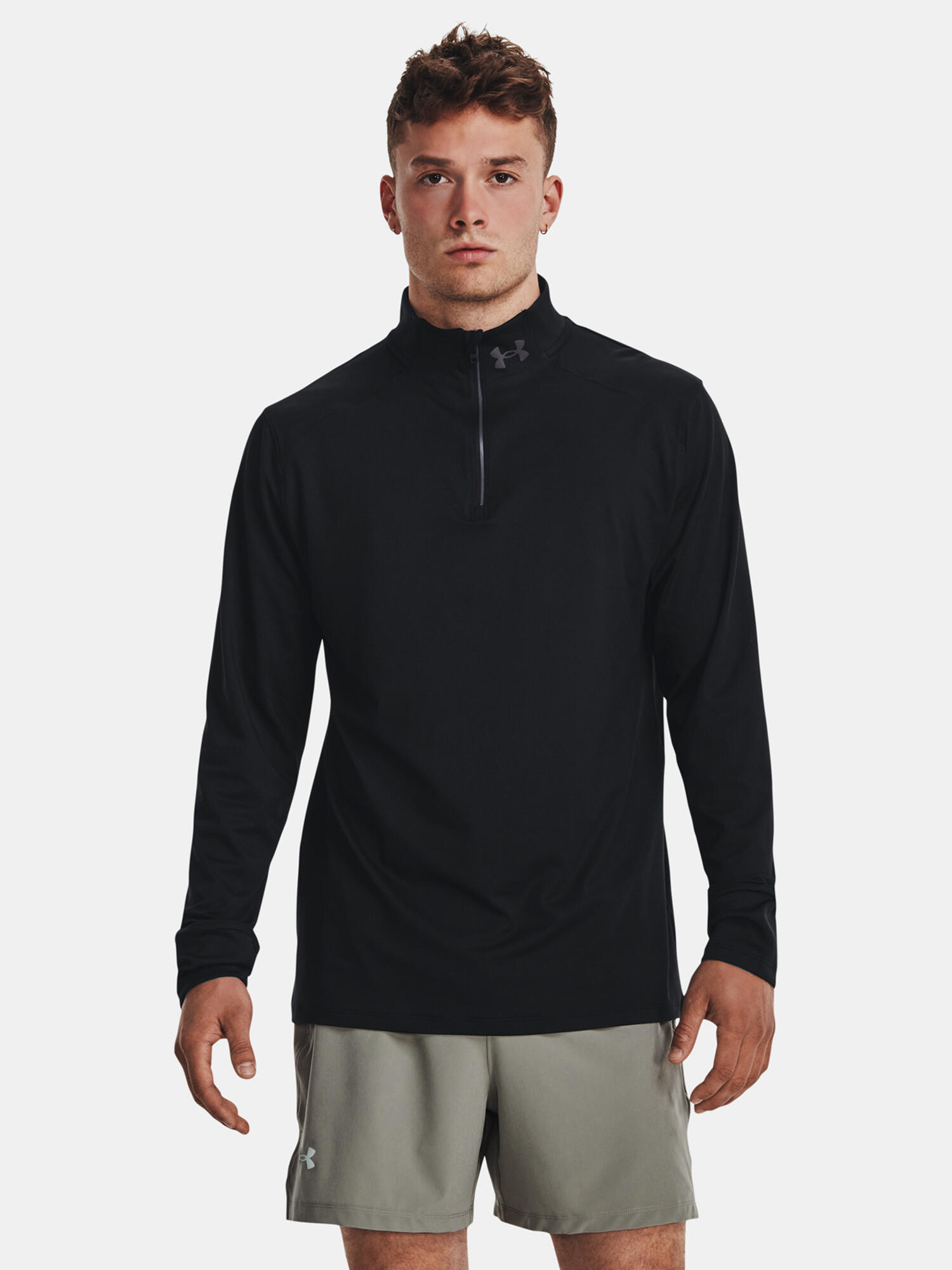 Maillot de course à manches longues Under Armour Launch Pro 1/4 Zip pour hommes