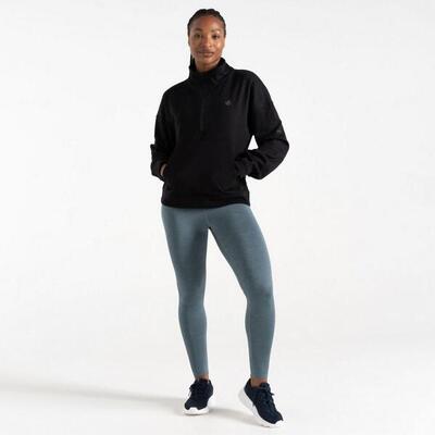 Dames sweatshirt met 1/2 rits dare 2b recoup ii