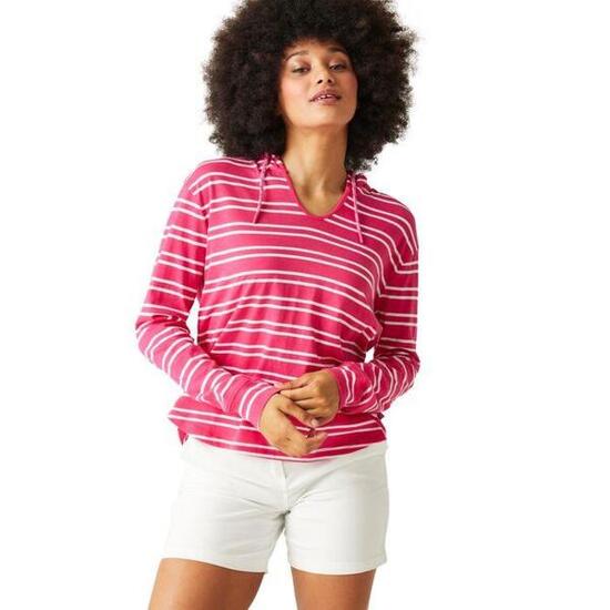 REGATTA Regatta T-Shirts Minerve Femmes HotPnk/White