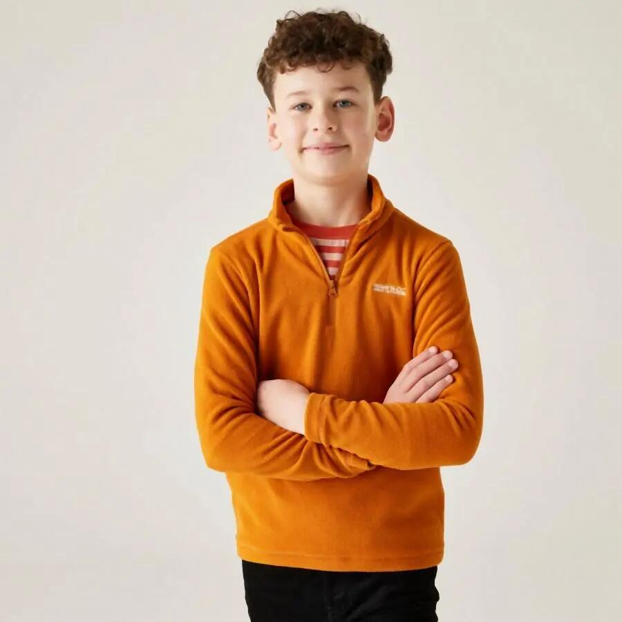 Technische Fleecejacke 1/2-Reißverschluss Kinder Regatta Hot Shot II 3/7