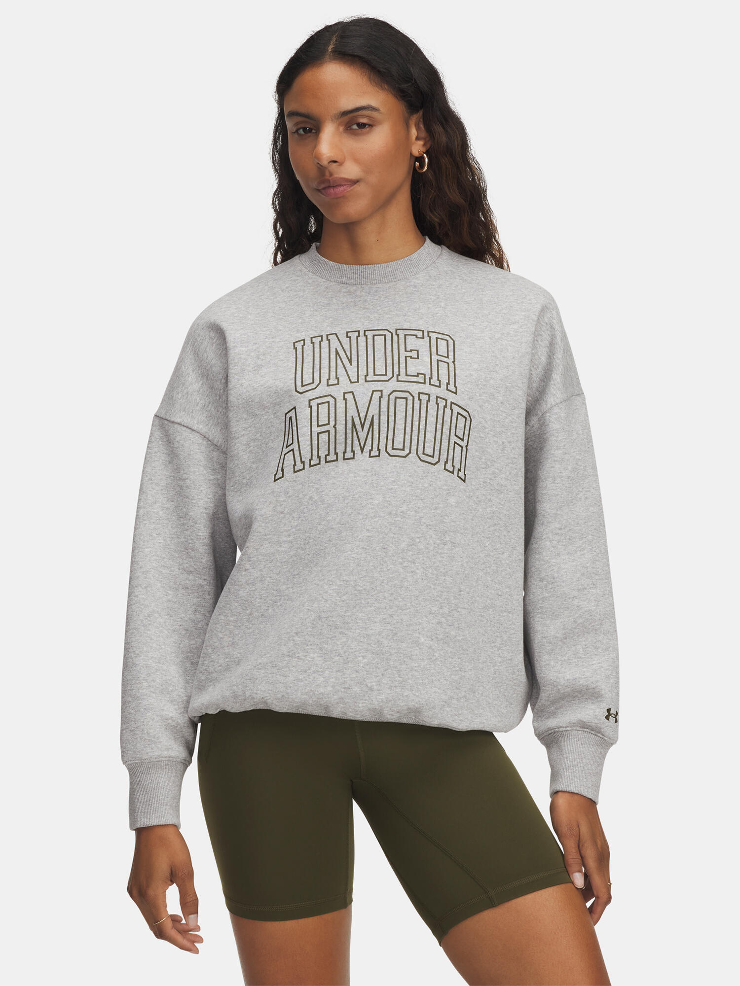 Sweat-shirt Under Armour Rival Fleece Varsity Crew 1/4