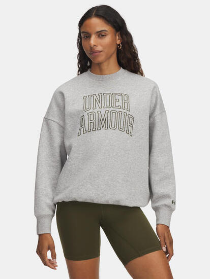Bluza Damska Oversize Z Logo Under Armour Rival Fleece Varsity