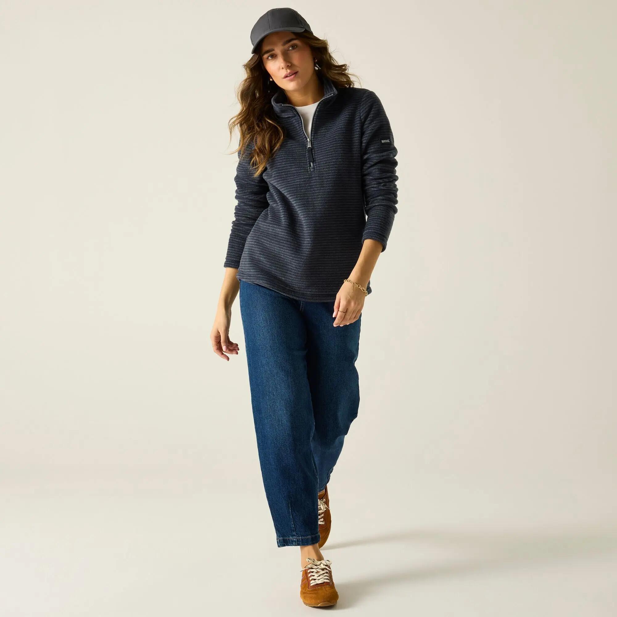 Fleece Hiking Dames Half-zip Solenne Ii 3/5