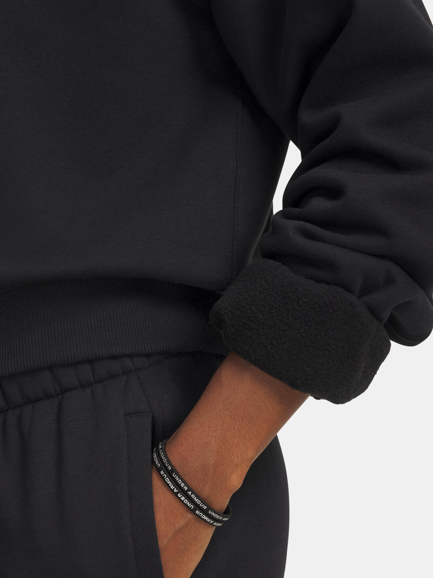 Sweat-shirt Under Armour Icon Vida Fleece Crew 3/4