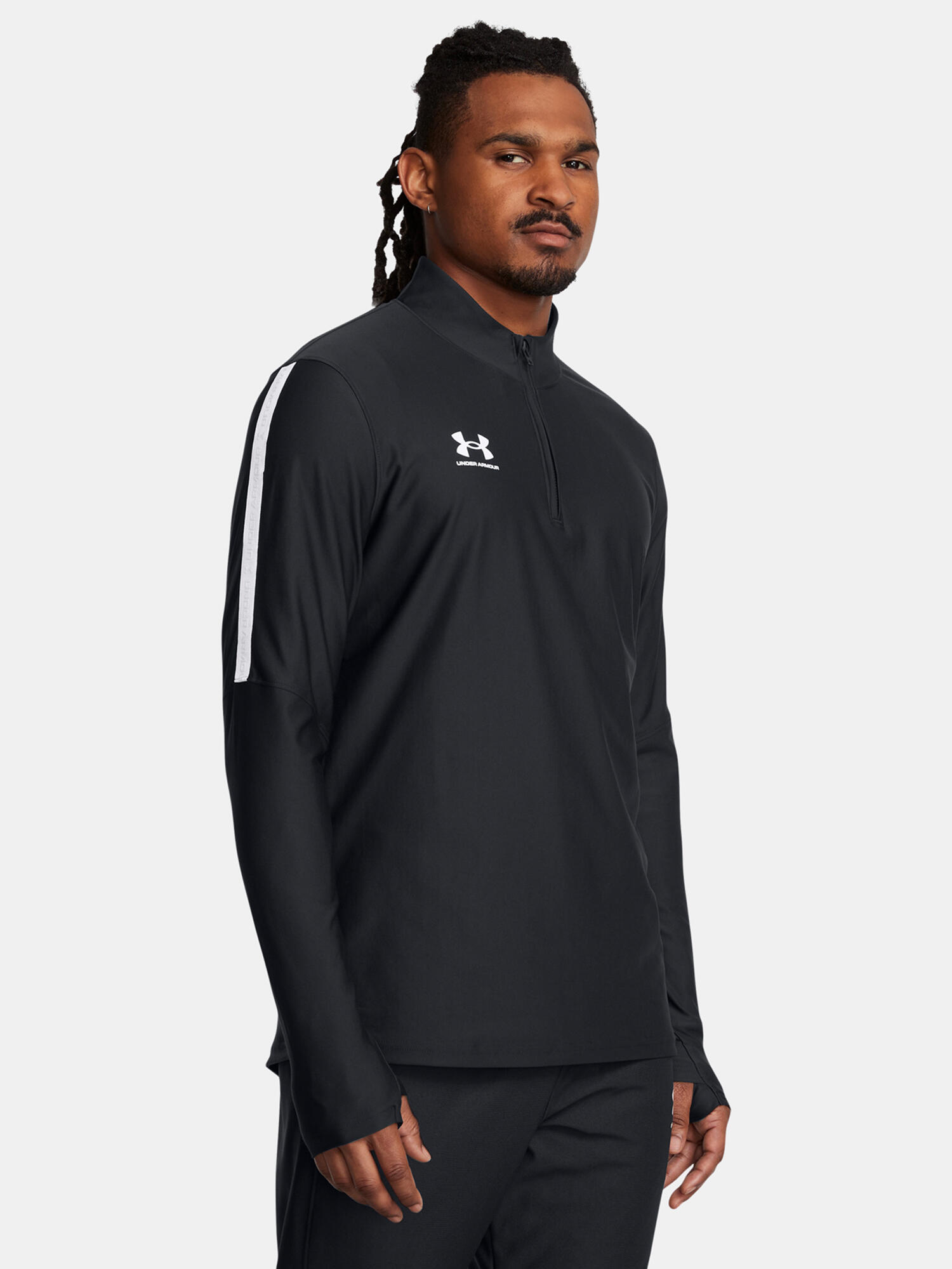 Herren-Fußball-Sweatshirt Under Armour Challenger Pro mit 1/4-Reißverschluss 1/4