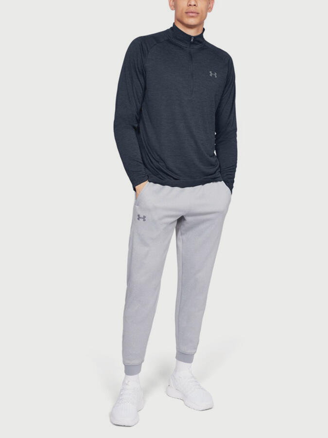 Under Armour Tech 2.0 Blue Men's 1/2 Zip Long Sleeve Top 5/6
