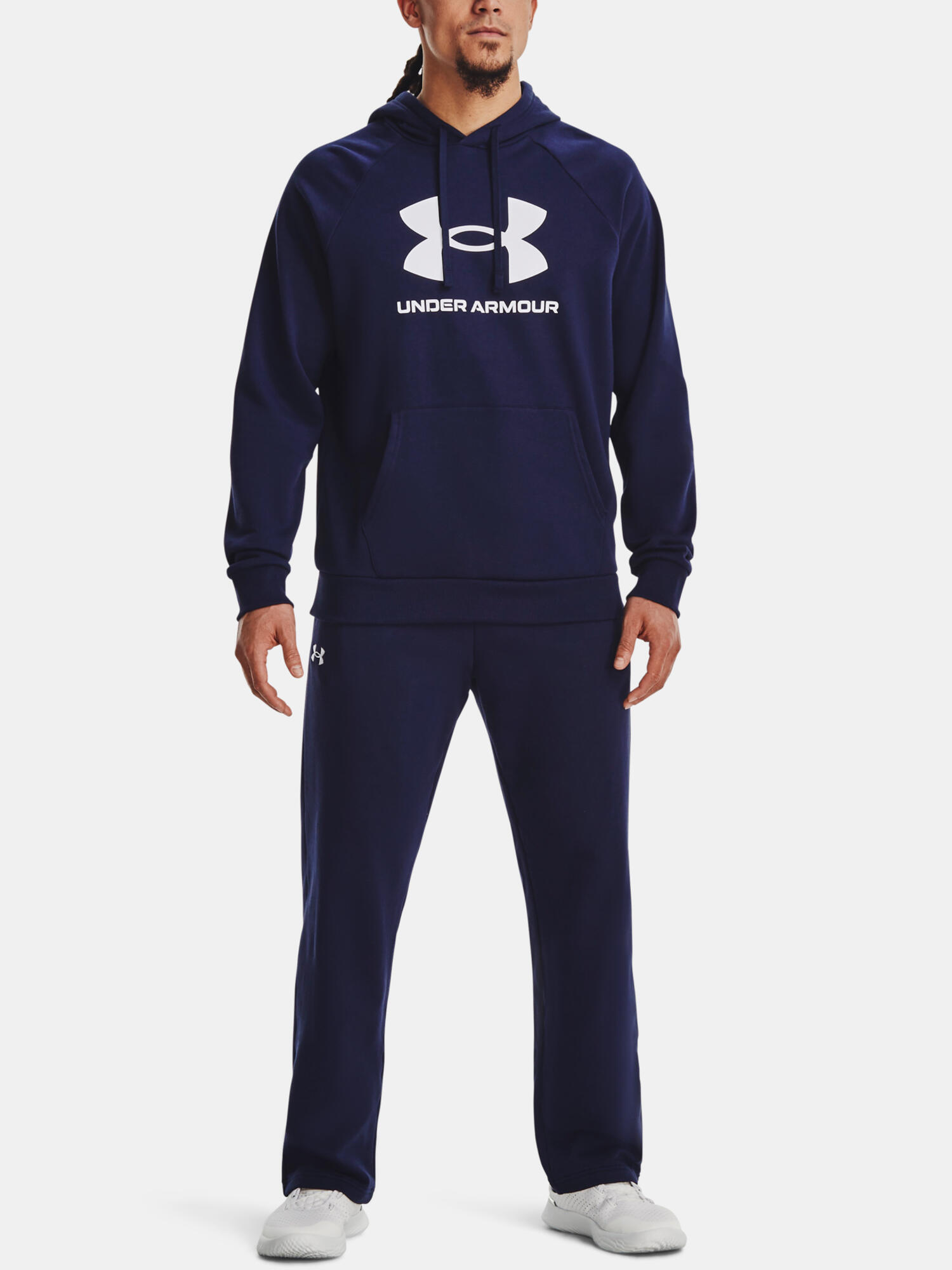 Bluza Męska Z Kapturem Nierozpinana Under Armour UA Rival Fleece Logo Xs 6/6