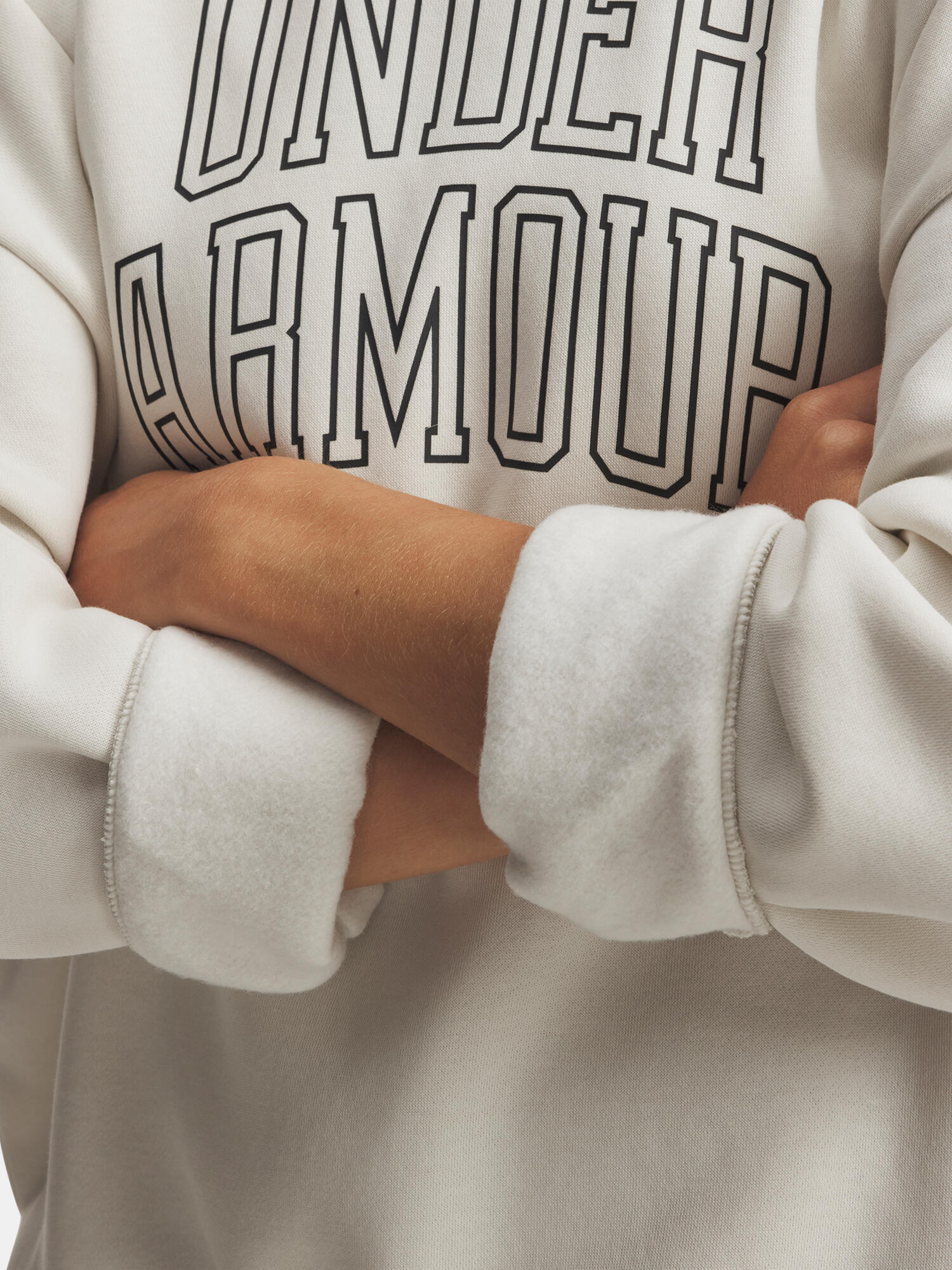 Bluza Damska Oversize Z Logo Under Armour Rival Fleece Varsity 3/5