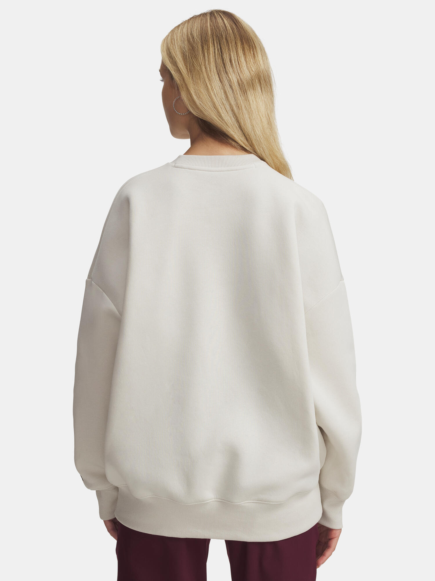 Bluza Damska Oversize Z Logo Under Armour Rival Fleece Varsity 2/5