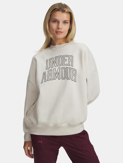Bluza Damska Oversize Z Logo Under Armour Rival Fleece Varsity