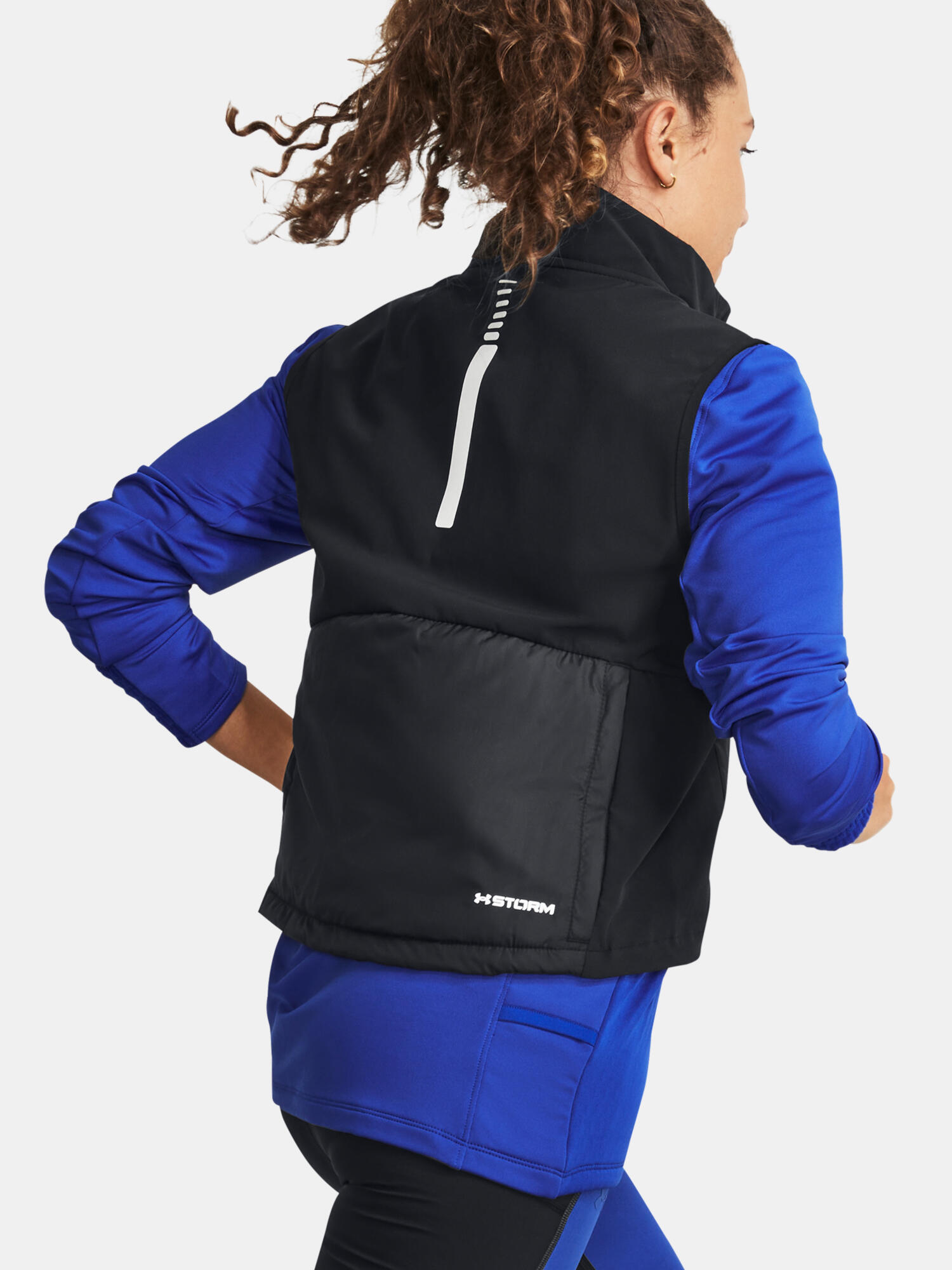 Bezrękawnik do biegania Under Armour Launch Insulated 5/7