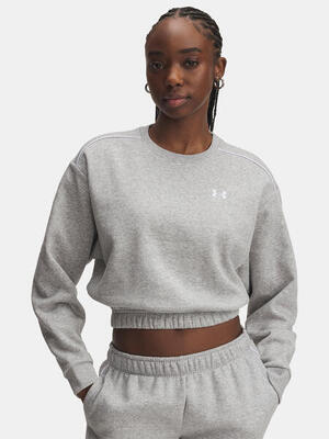 Dames rival workout sweatshirt (grijze heide)