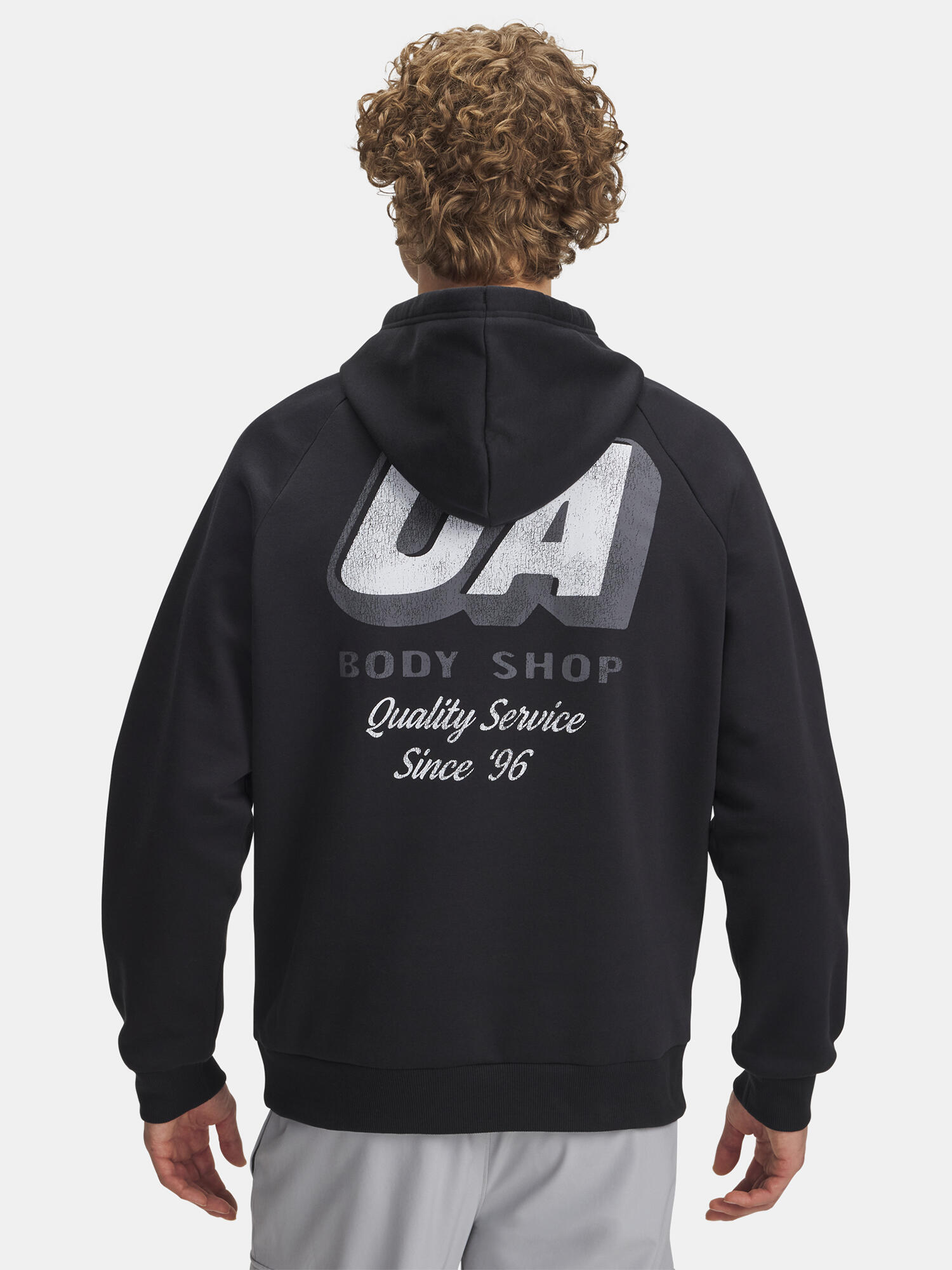 Under Armour Rival Fleece HBR Logo Kapuzenpullover 2/5