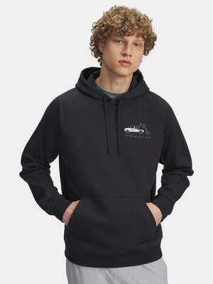 Under armour rival fleece hbr logo hoodie trui