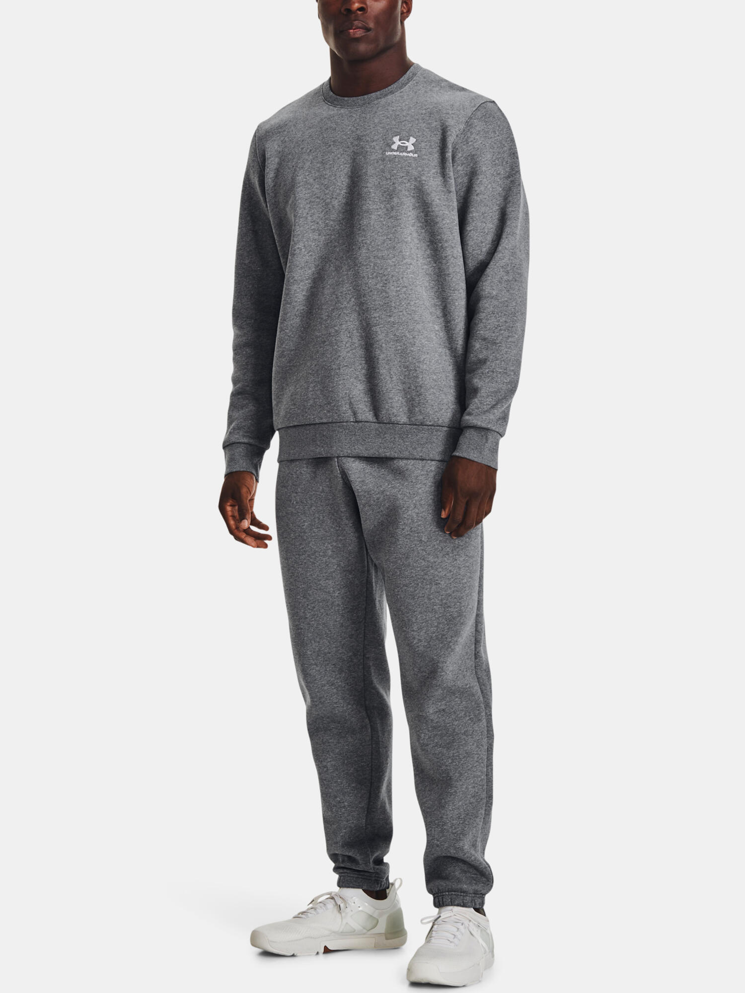 Sweatshirt Homem Under Armour Essential Fleece Crew 6/6