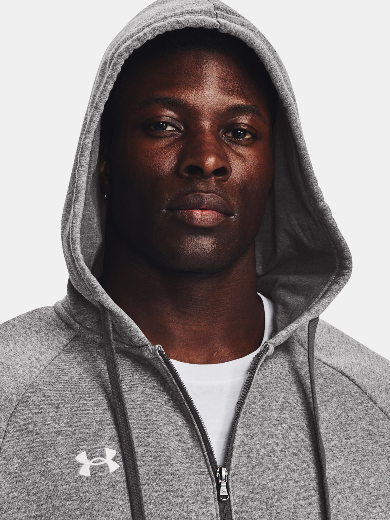 Bluza Męska Rozpinana Sportowa Under Armour Rival Fleece Fz Hoodie 5/6