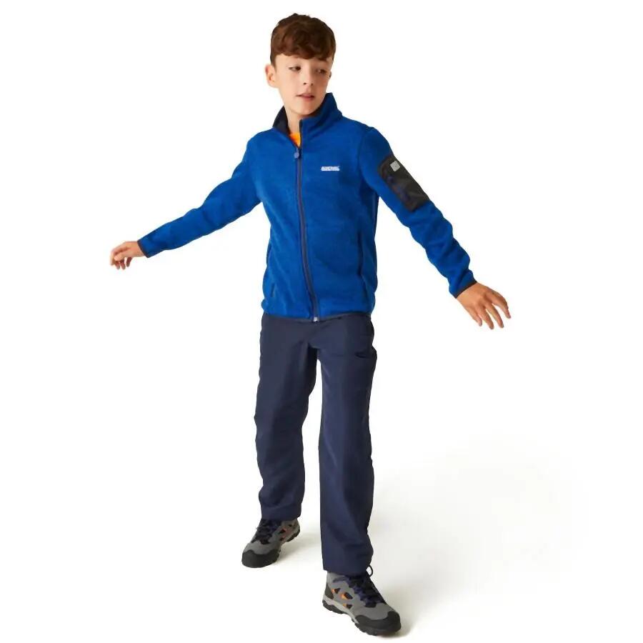 Pile full-zip per bambini Regatta Newhill 3/7