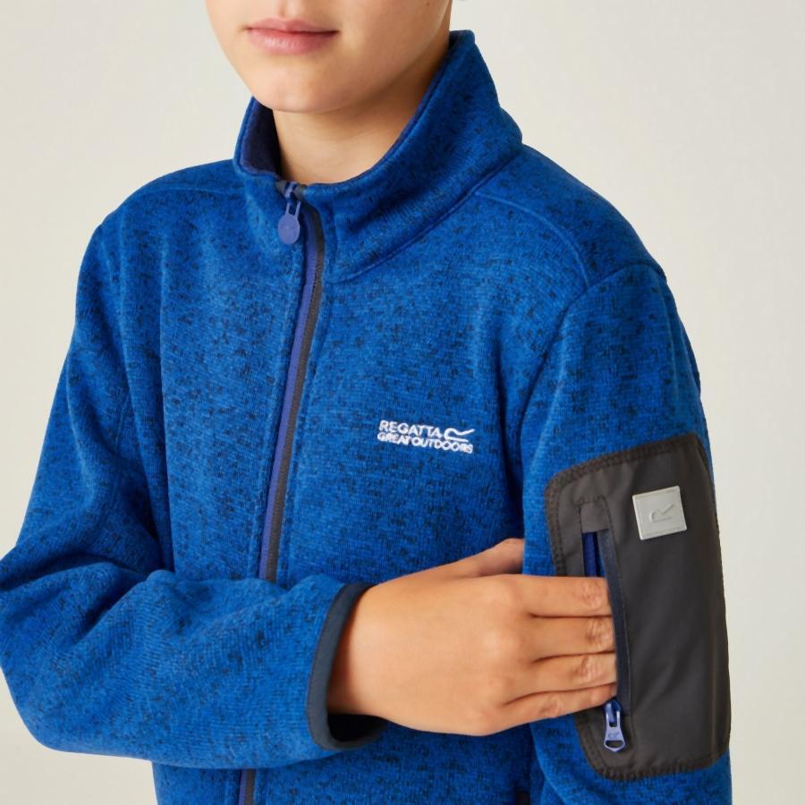 Pile full-zip per bambini Regatta Newhill 4/7