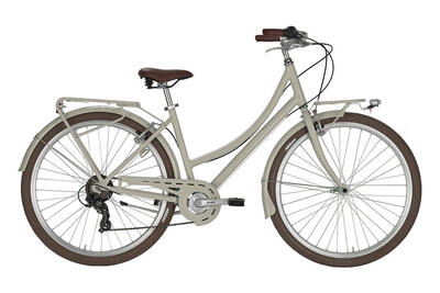Bicicletta da città VELVET 28 pollici grigia