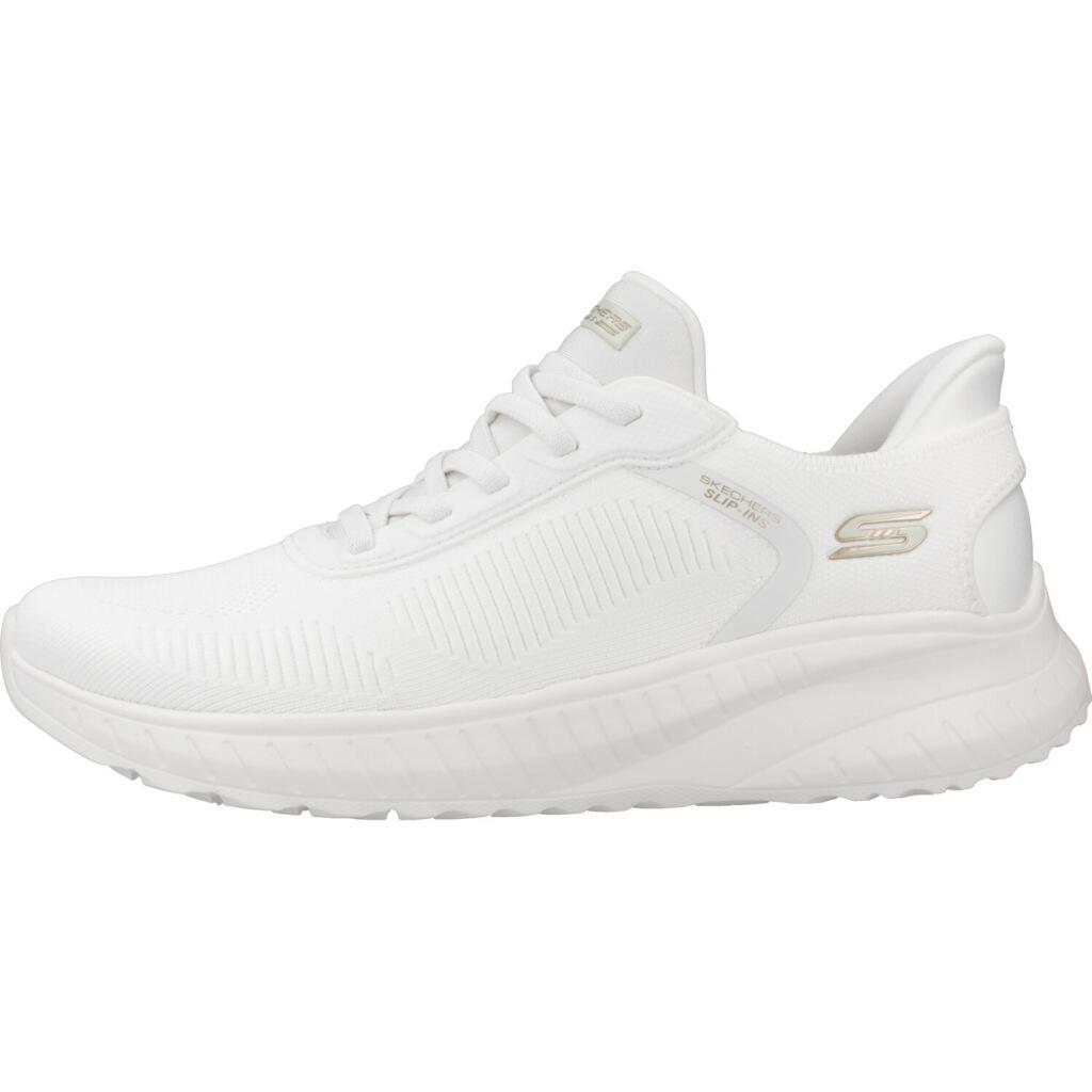 Calçado Skechers Bobs Squad Chaos - C, Branco, Mulheres 2/7