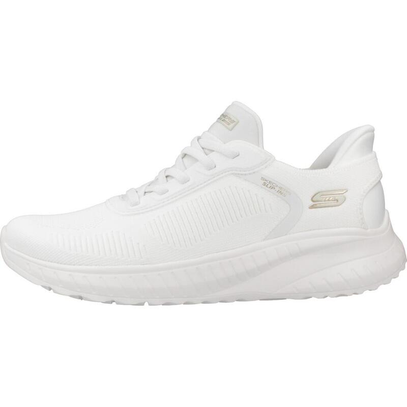 Pantofi sport femei Skechers Bobs Squad Chaos - C, Alb