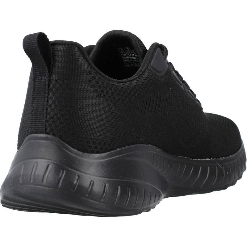 Pantofi sport femei Skechers Bobs Squad Chaos-Face Off, Negru