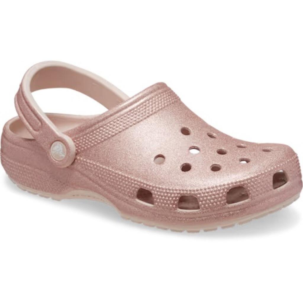Crocs Damen Schuhe Classic Glitter Clog 205942 3/7