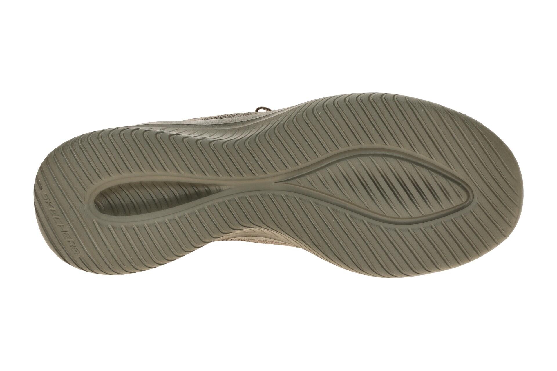 Skechers Ultra Flex Slipper Schuhe grün olive SLIP-INs 150447 7/7