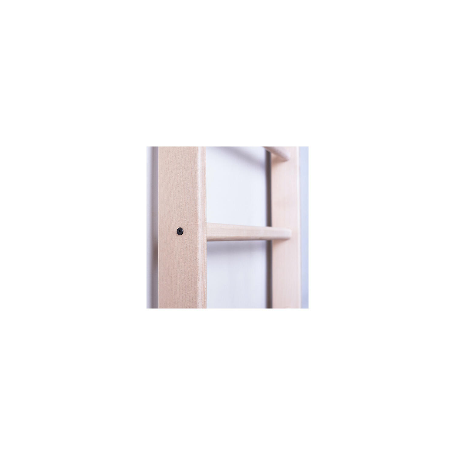Sprossenwand BenchK Serie 1 aus Buche 220 cm beige, 8 Sprossen 4/7