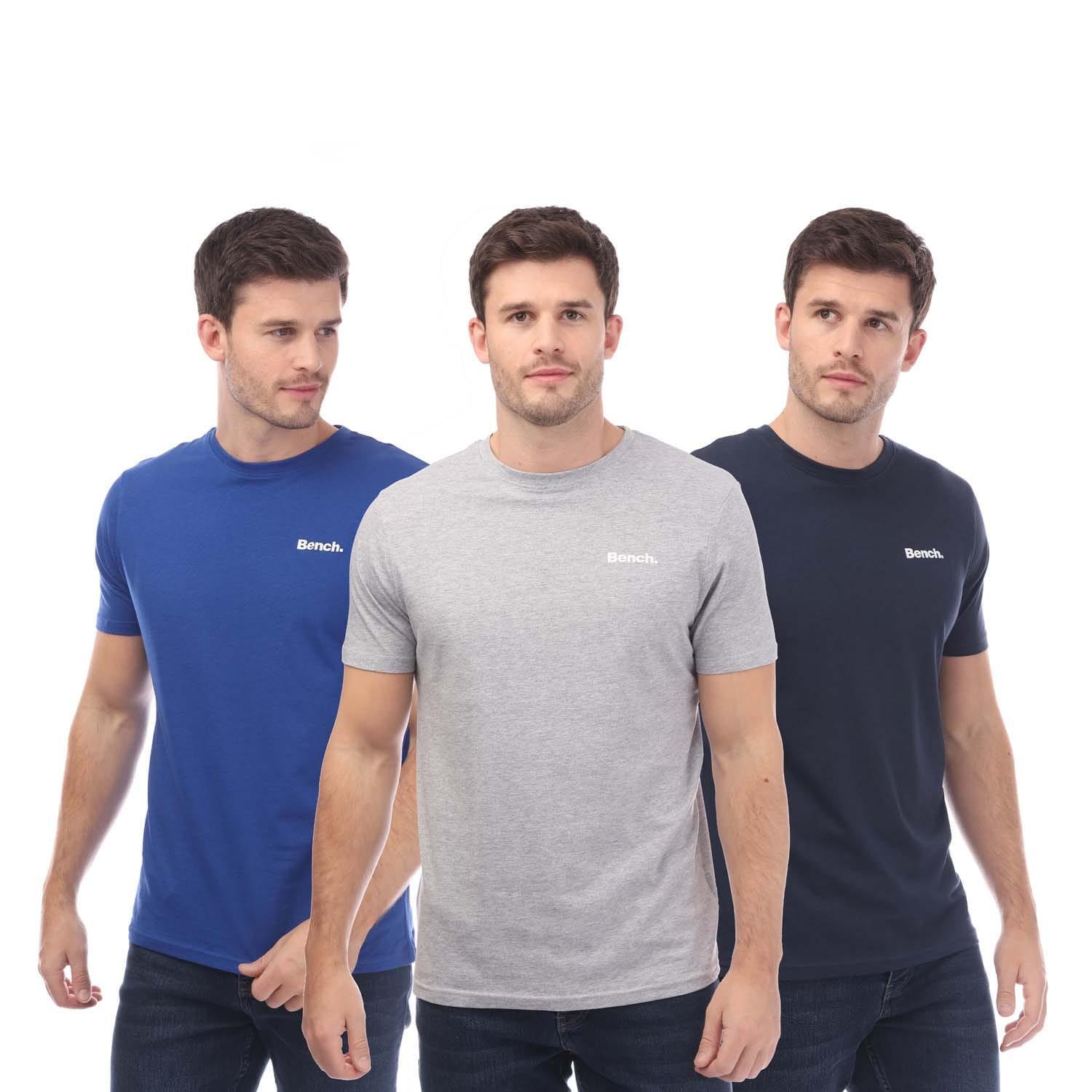 Bench Mens Beau T-Shirt (Pack of 3)