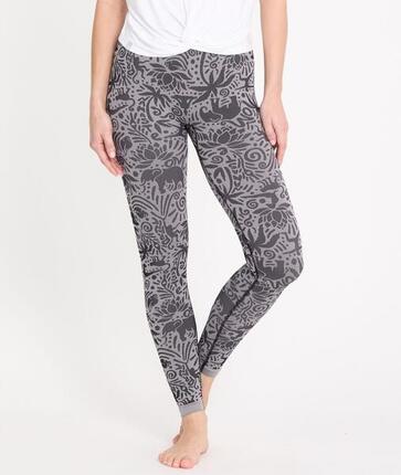 CHAVARA - Legging jaquards en matières recyclées