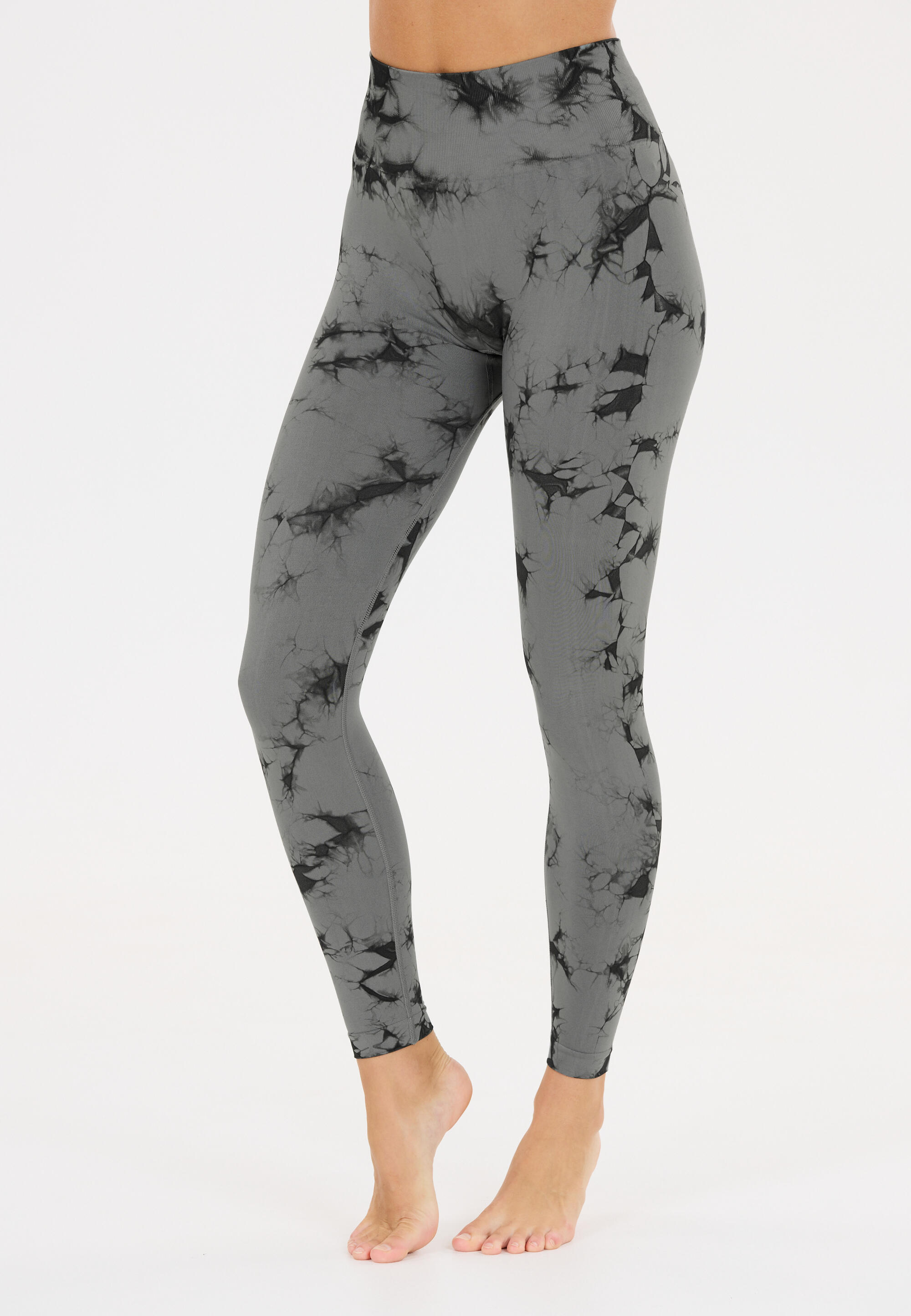 Leggings da donna Athlecia Theresa Tie Dye 3/5