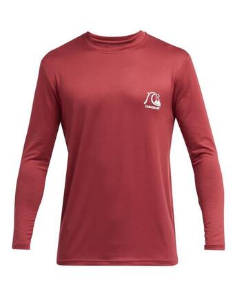 T-shirt de surf à manches longues UPF50 DNA SURF Rouge Homme