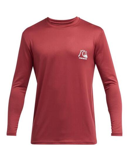 T-shirt de surf à manches longues UPF50 DNA SURF Rouge Homme
