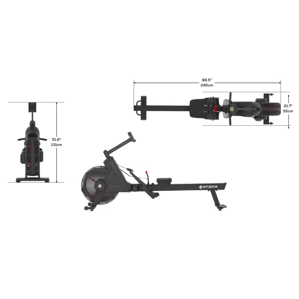Performance Rower XL VPR écran LCD 2/7