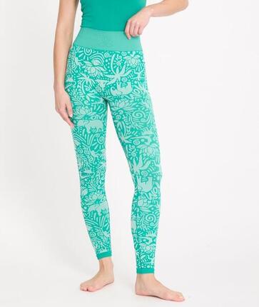 CHAVARA - Legging jaquards en matières recyclées